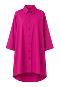 'S Max Mara - Chemisier in cotone fucsia