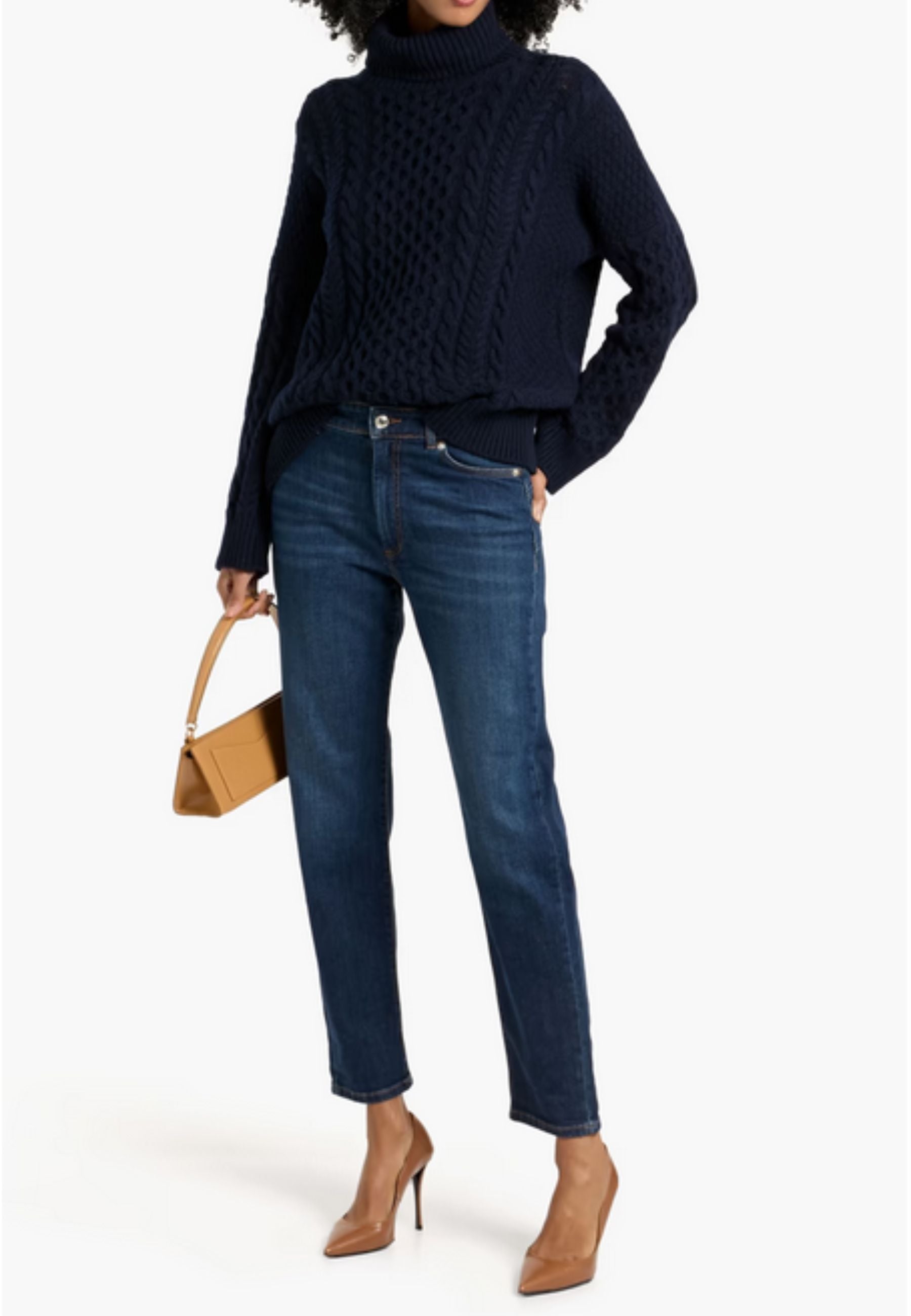 Sportmax - Jeans BRIAN Slim Boyfriend in denim 