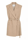 Sportmax CIURMA Vest in pure virgin wool
