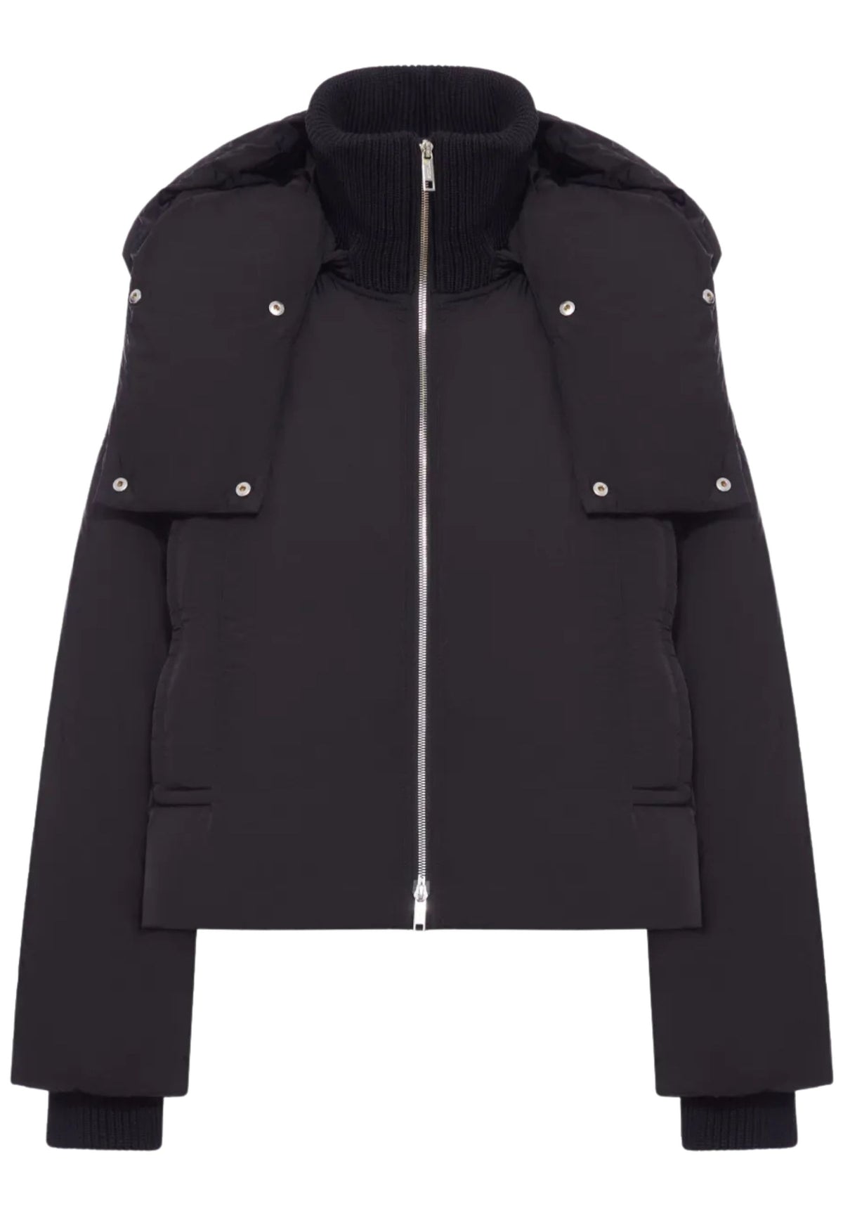 Giacca imbottita "Glizia" con zip - design tecnico 