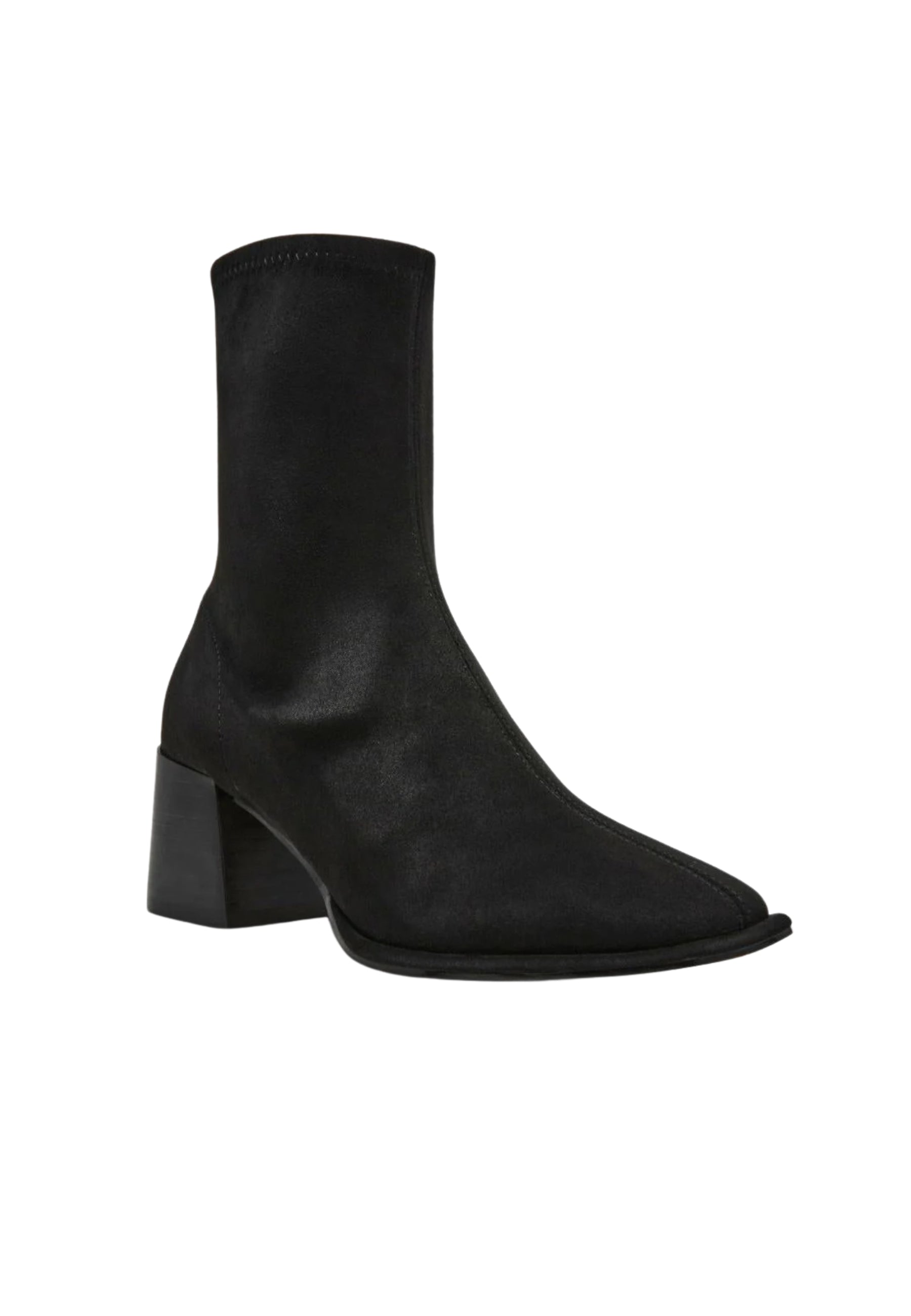 Steve Madden Nextstep - Tronchetto Nero in Microsuede 