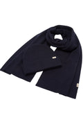 SUN68 - Set Berretto e Sciarpa Uomo in Misto Lana Navy Blue