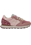 SUN68 - Sneaker Ally Winter in suede e teddy rosa