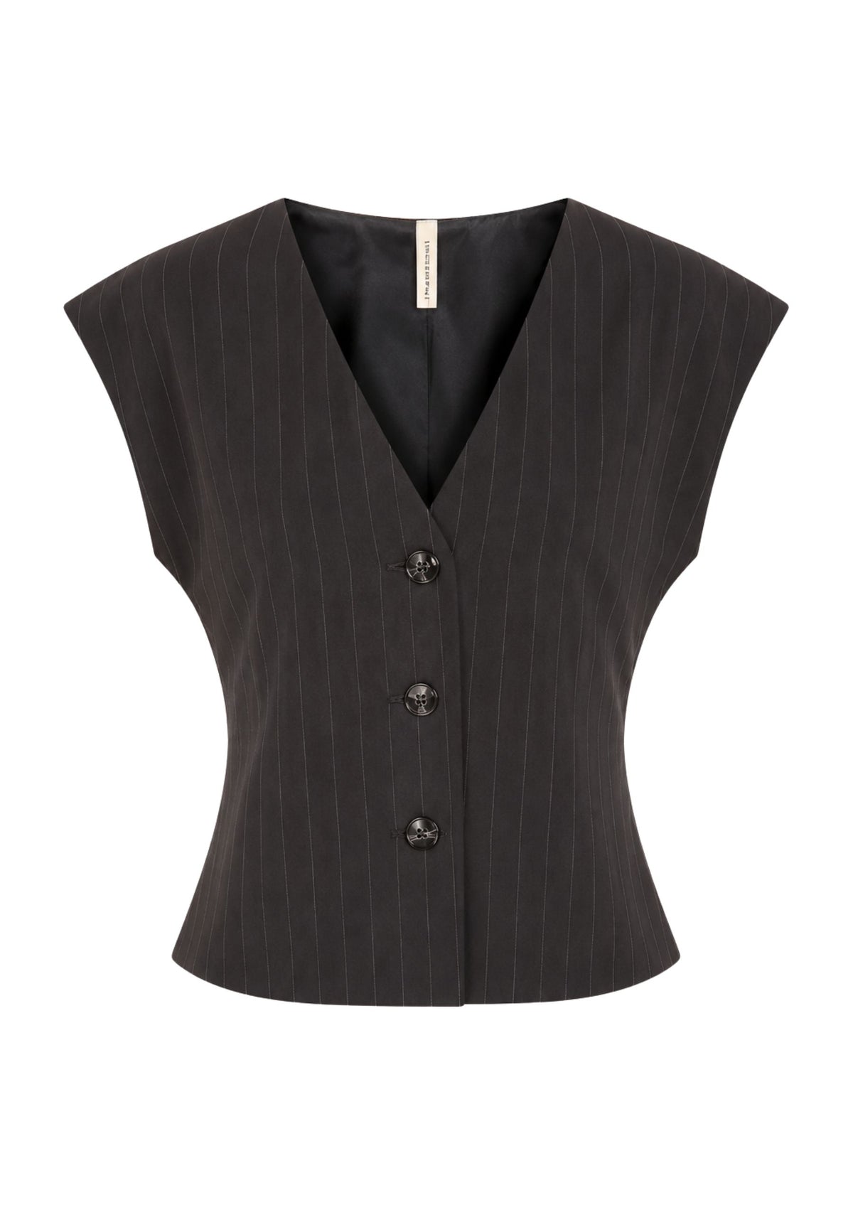 Tensione In Gilet Gessato 