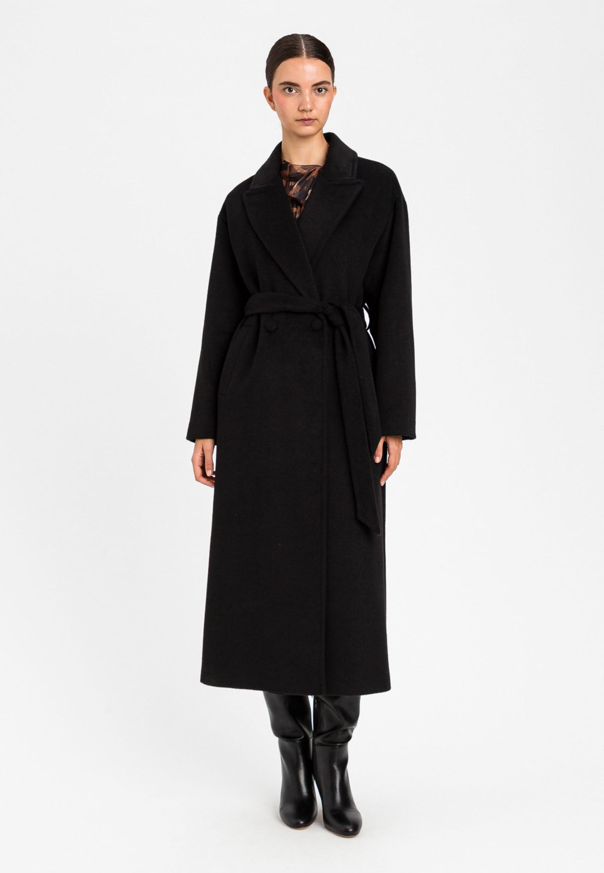 ACTITUDE Cappotto lungo con cintura 