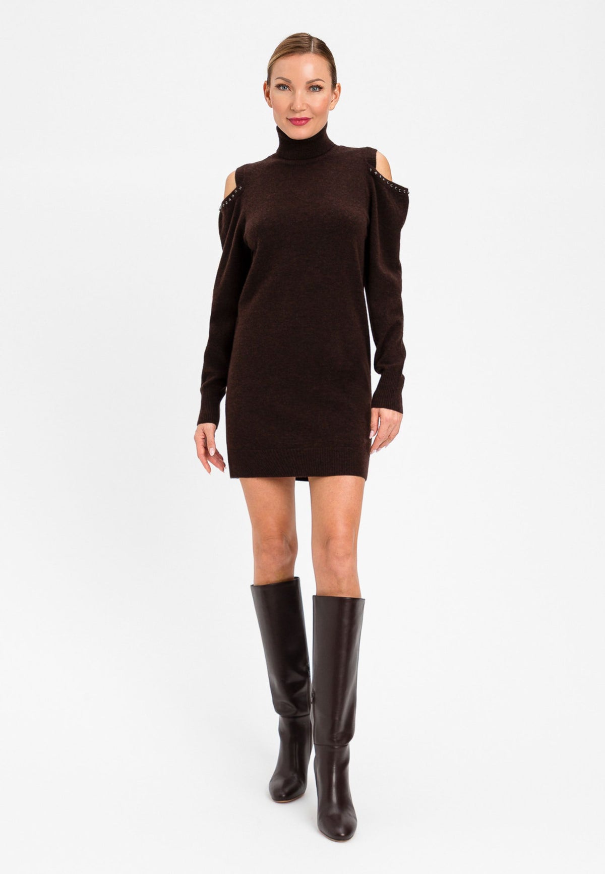 ACTITUDE - Abito in maglia con spalle cut-out 