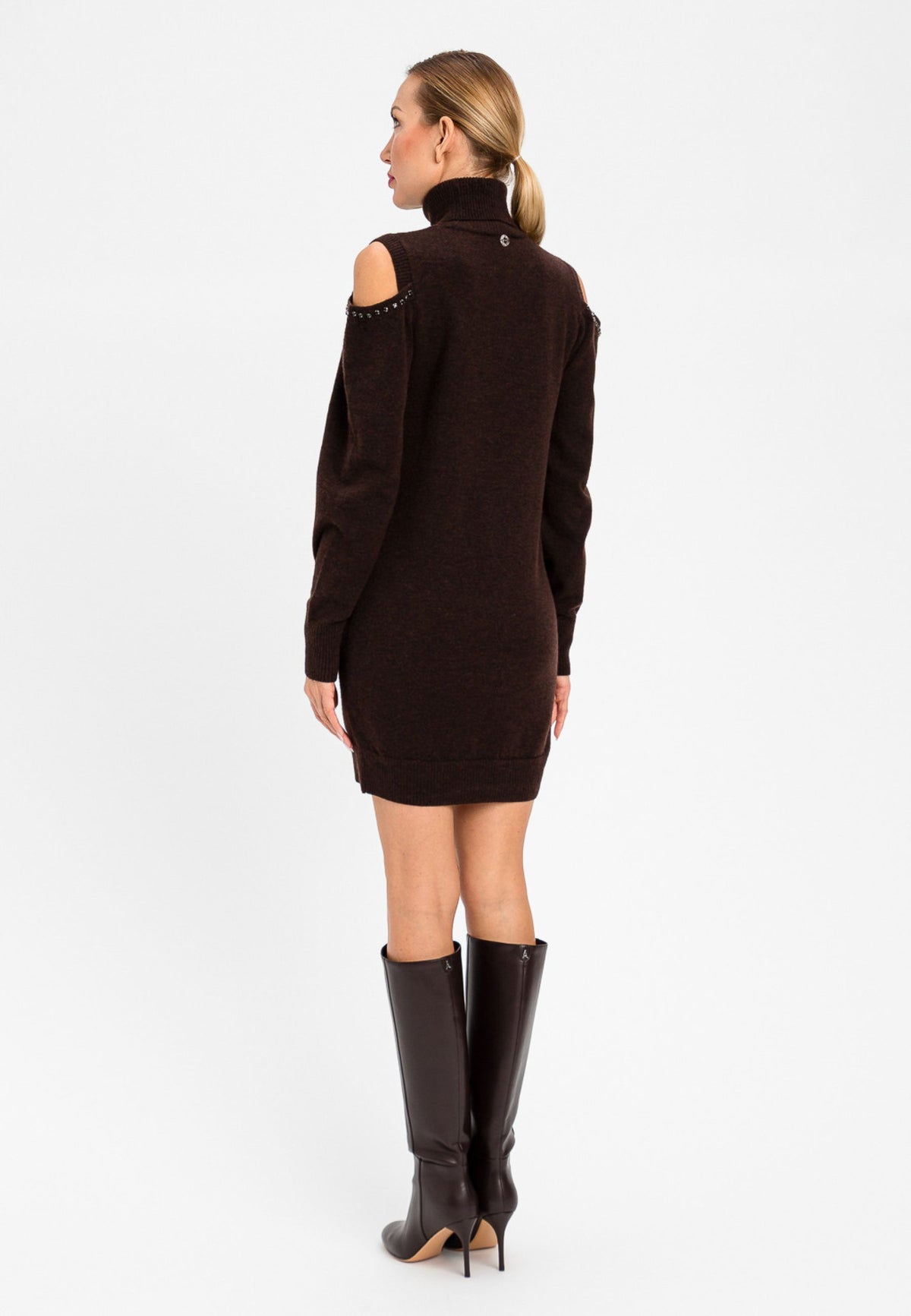 ACTITUDE - Abito in maglia con spalle cut-out 