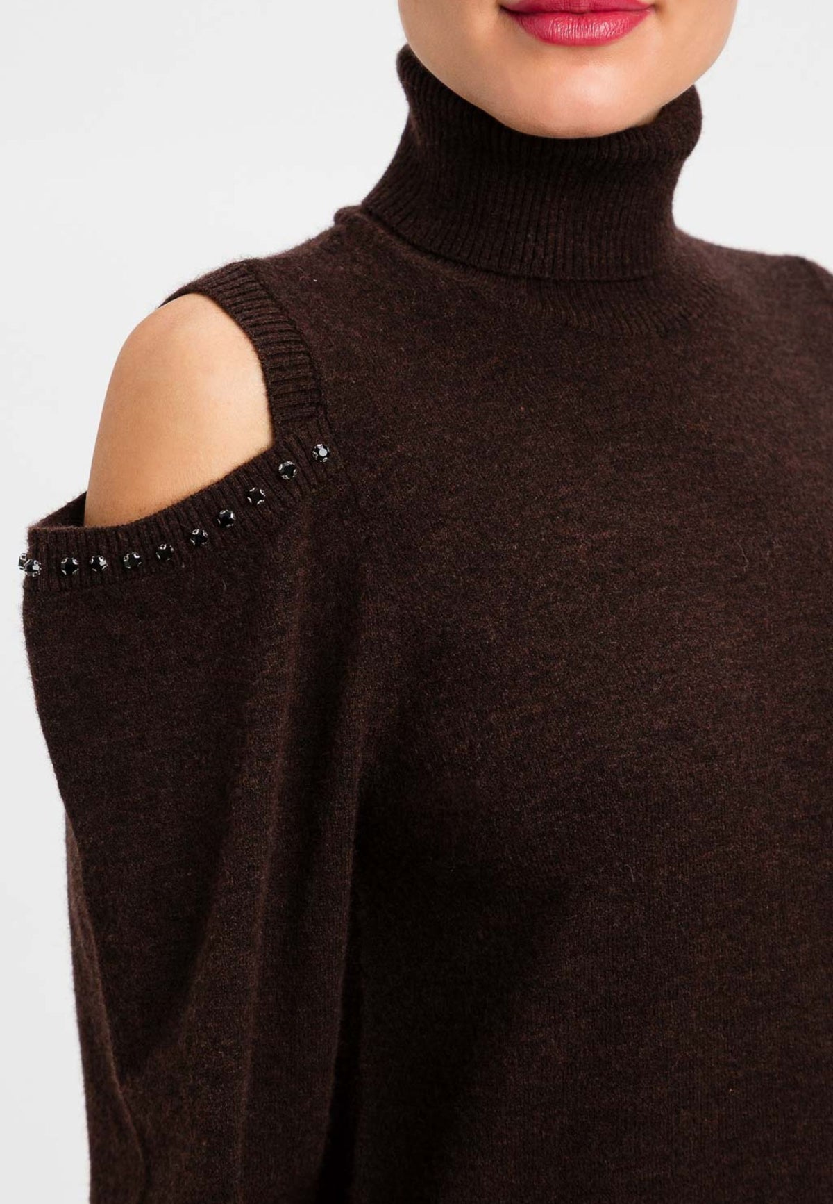 ACTITUDE - Abito in maglia con spalle cut-out 