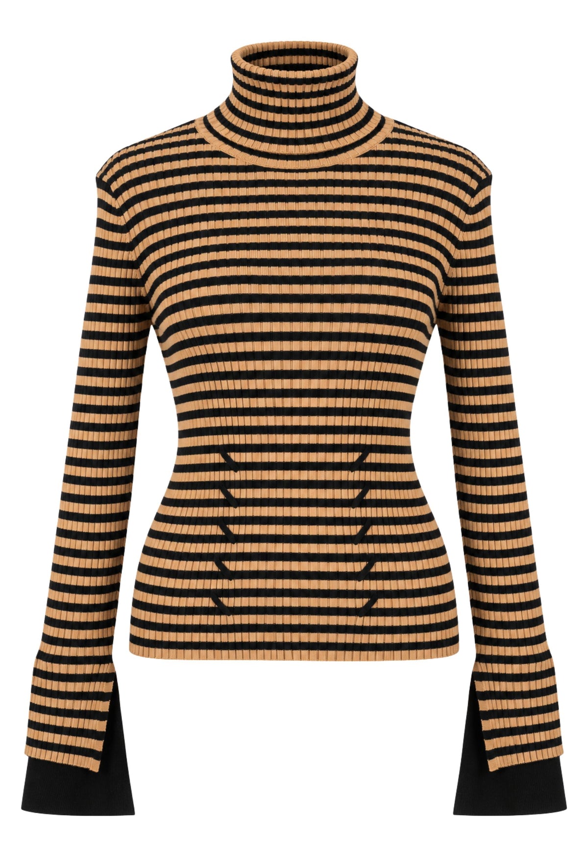 ACTITUDE - Lupetto a righe in maglia stretch 