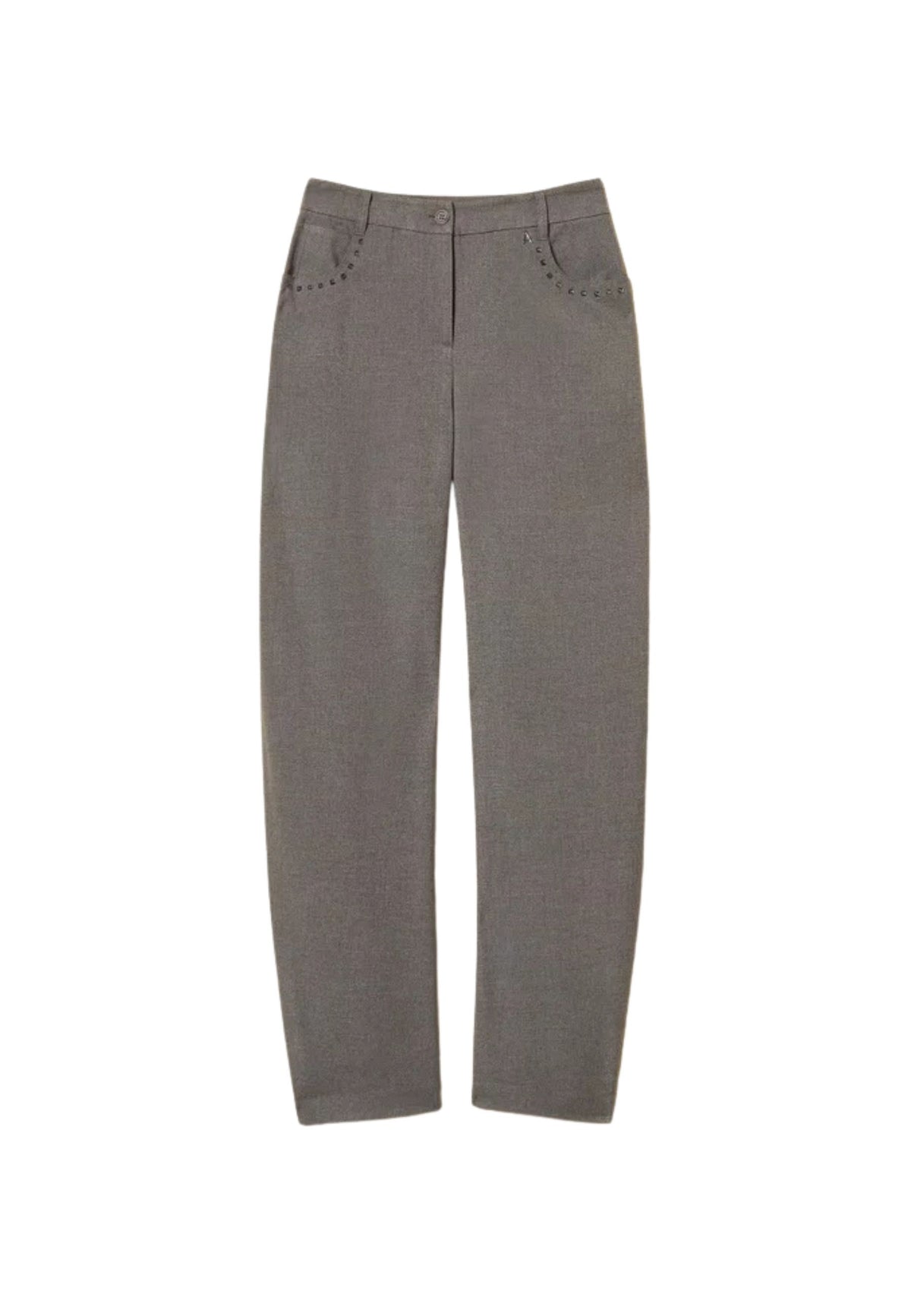 Twinset Actitude - Pantaloni Balloon in Flanella 