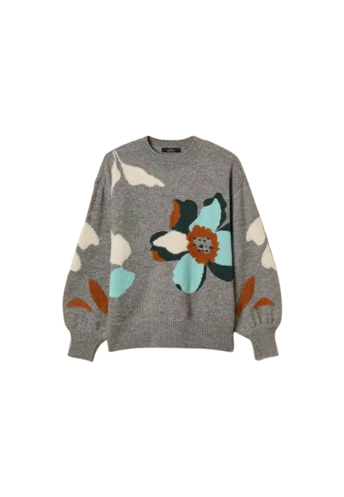 Twinset Actitude - Maglia con Intarsio Floreale 
