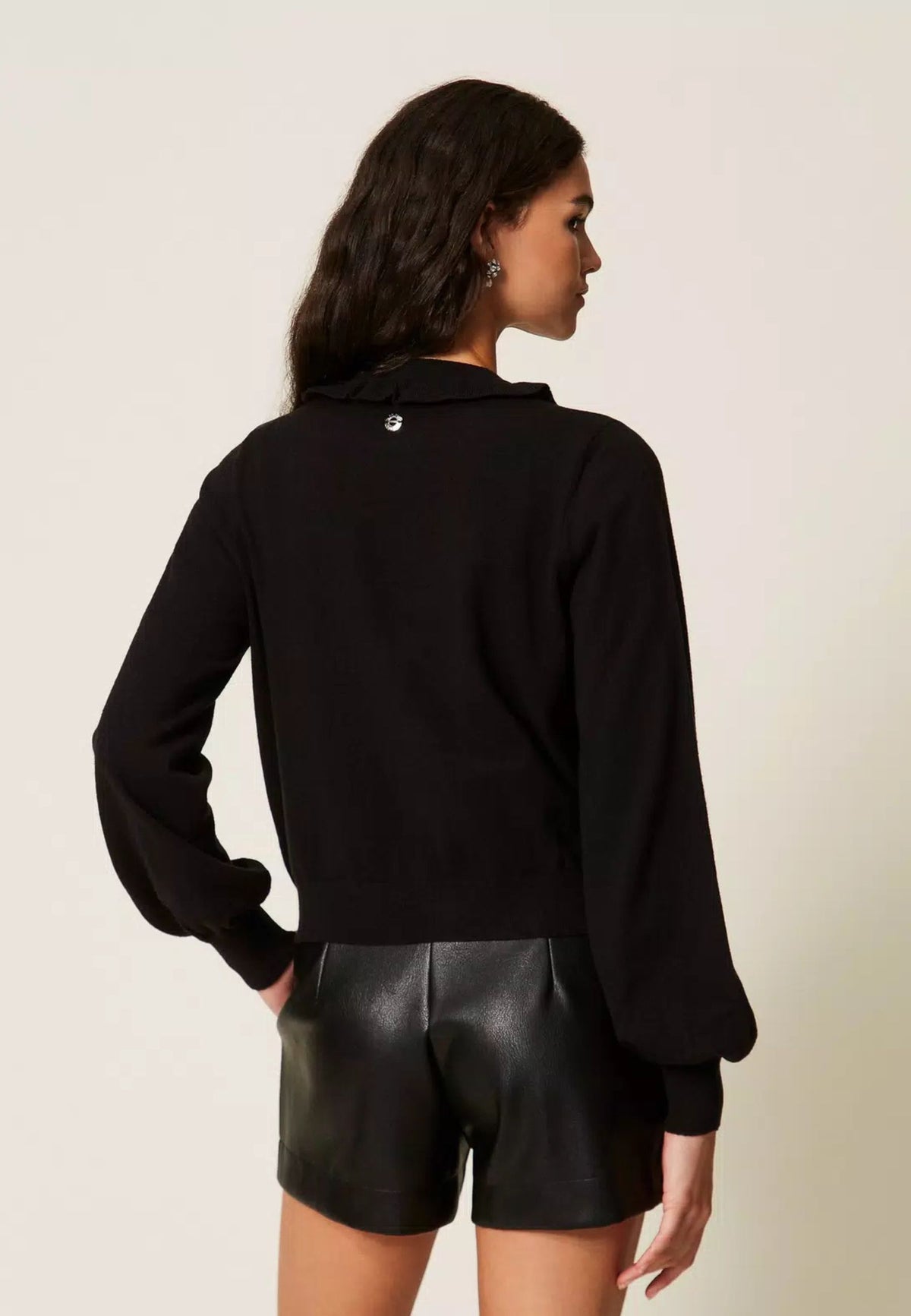 Twinset Actitude - Cardigan e Top con Volant 