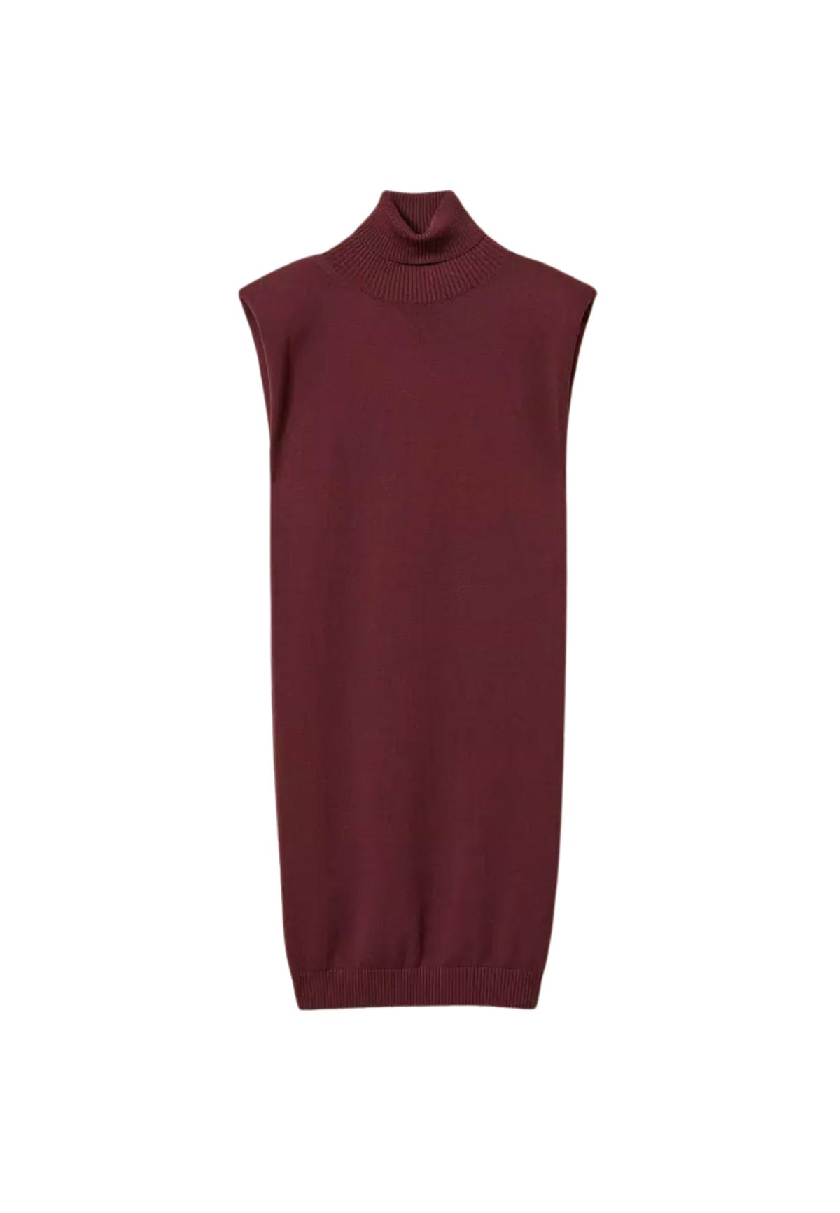 Abito corto Twinset smanicato in maglia 
