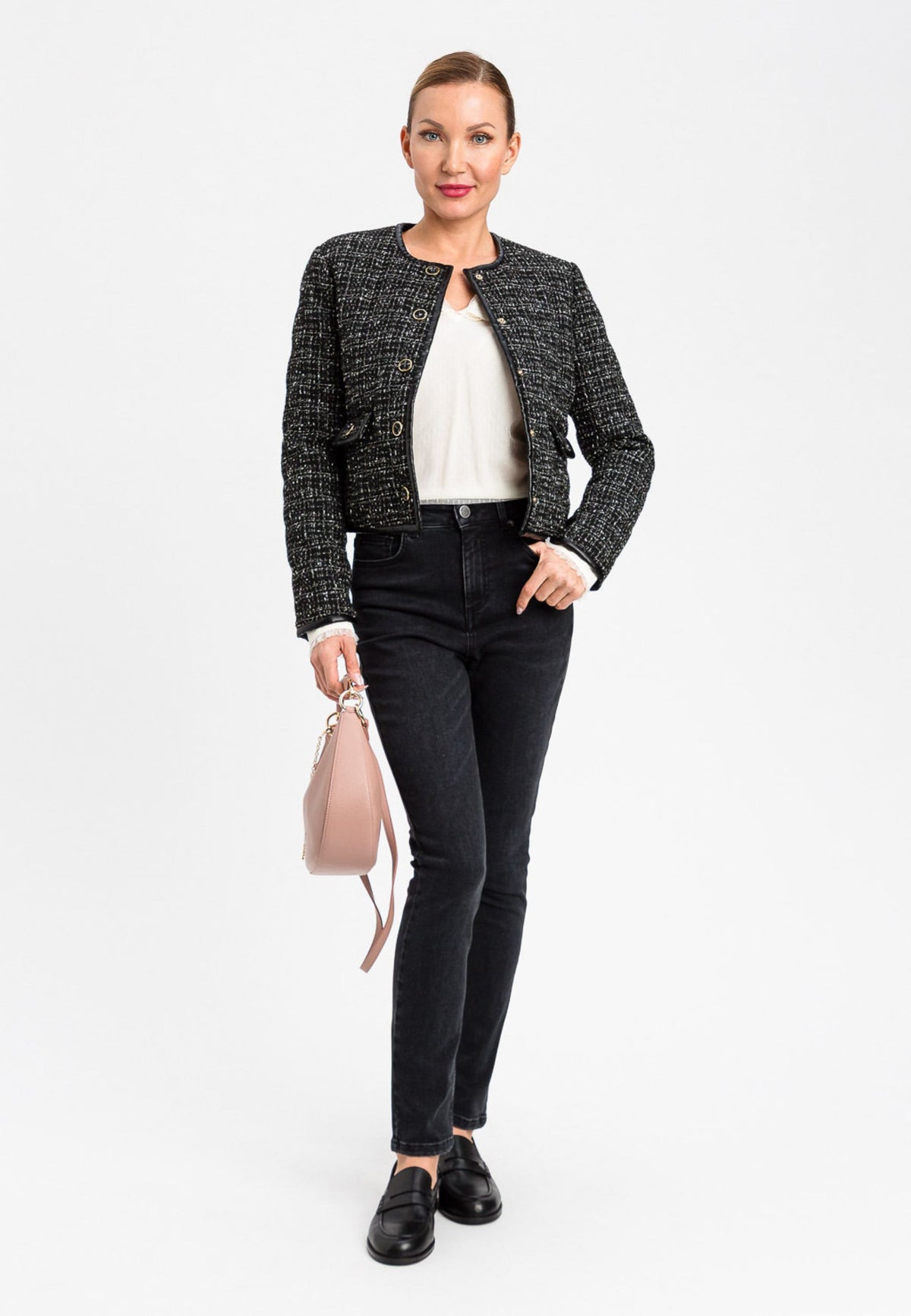 Jeans Twinset Skinny Fit nero 