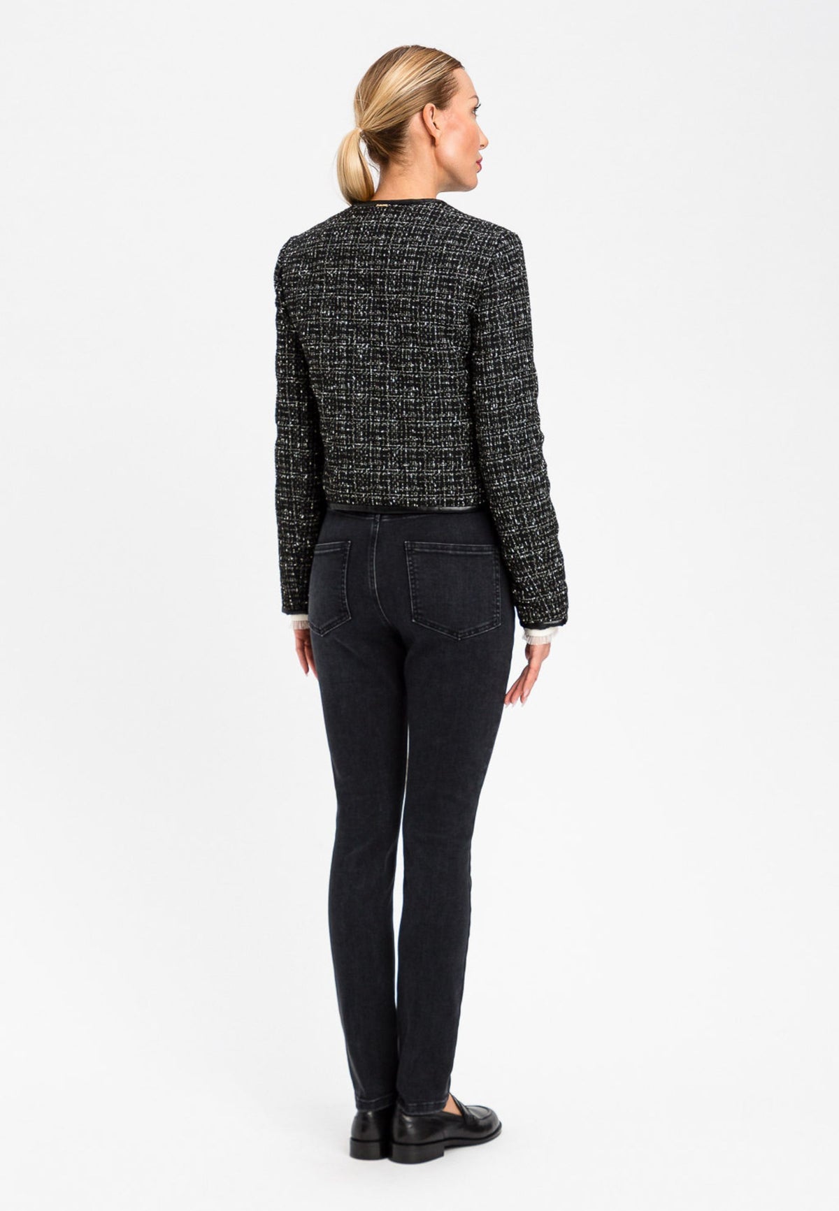 Jeans Twinset Skinny Fit nero 