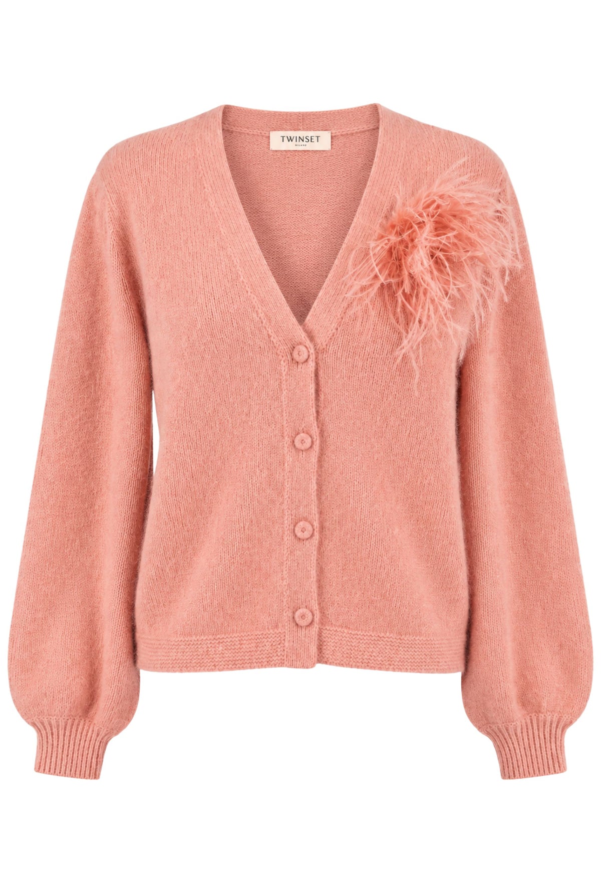 Cardigan TWINSET in misto lana 