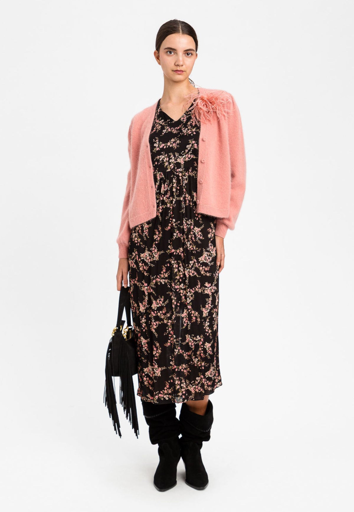 Cardigan TWINSET in misto lana 