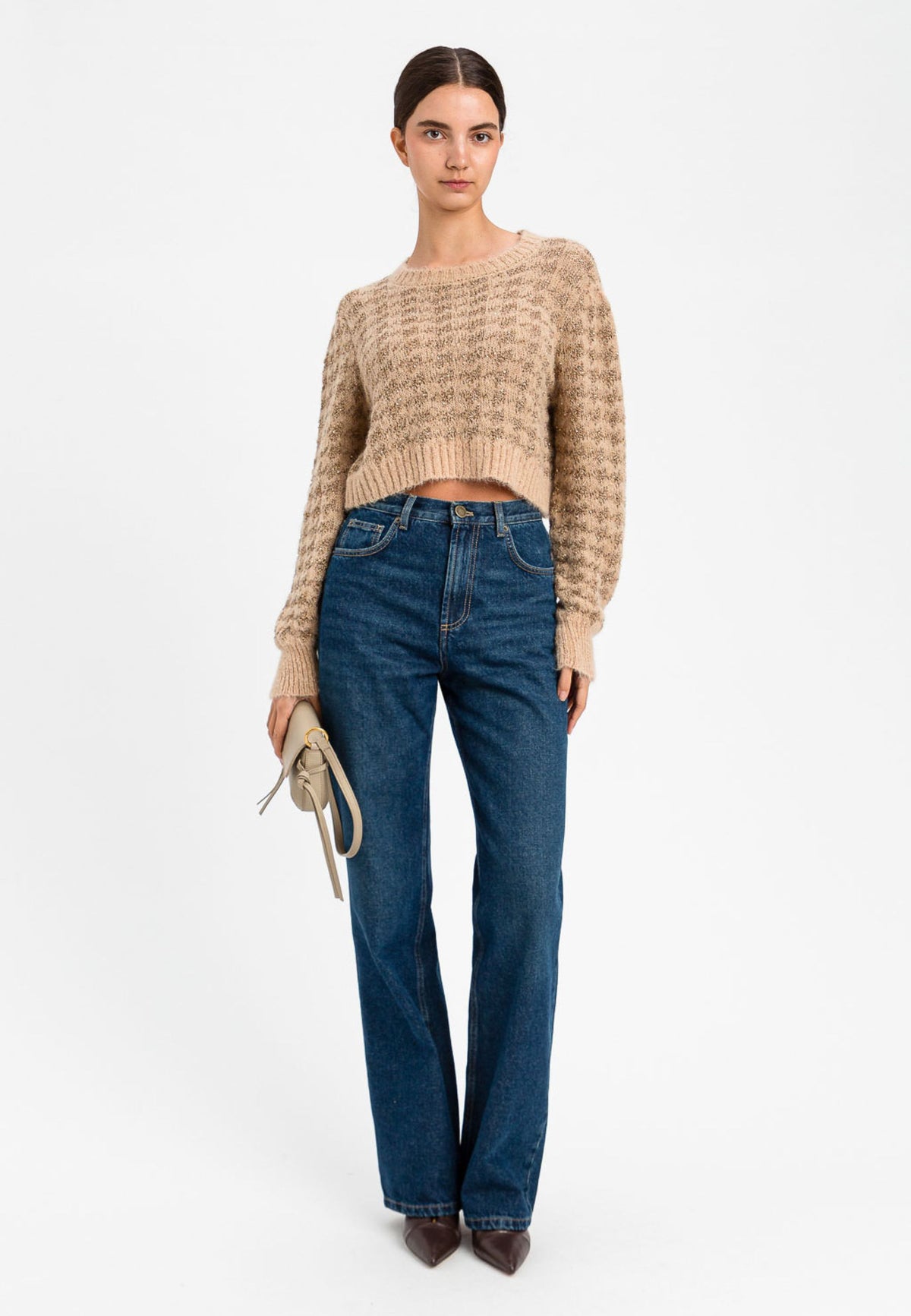 Maglia TWINSET Micro Pull in misto lana 