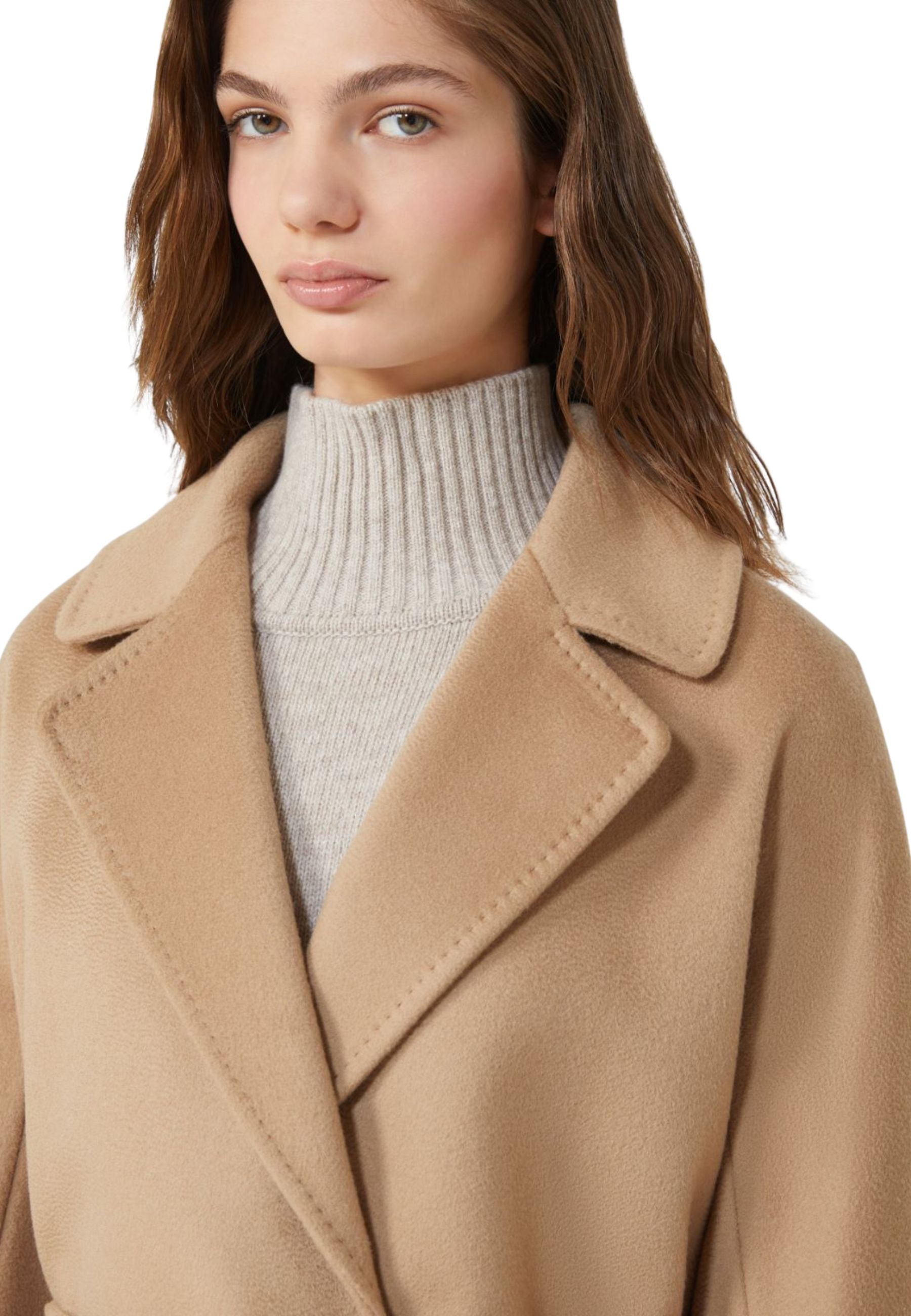Cappotto in lana vergine Weekend Max Mara - beige 