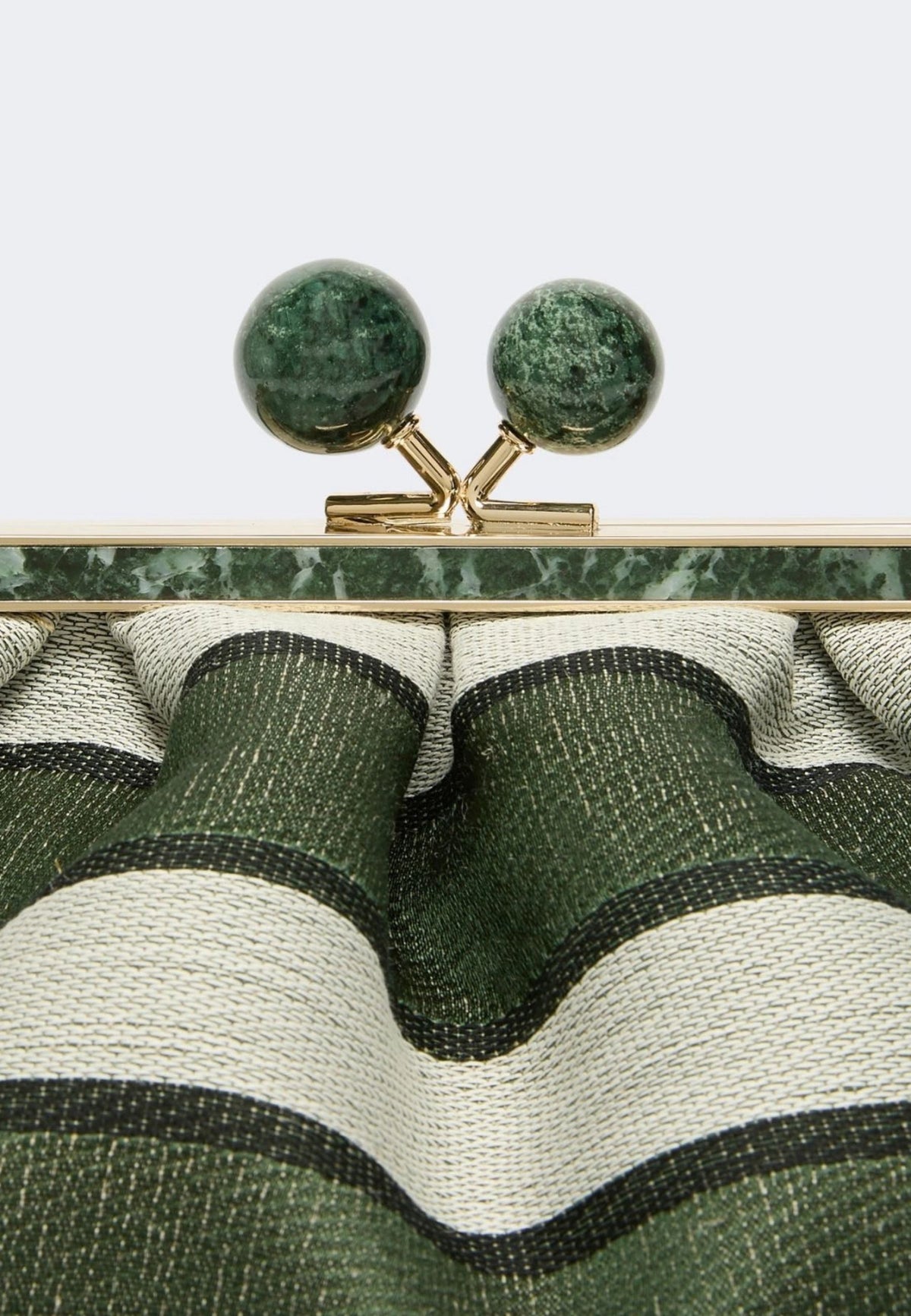 Weekend Max Mara Pasticcino Bag medium in jacquard verde salvia 