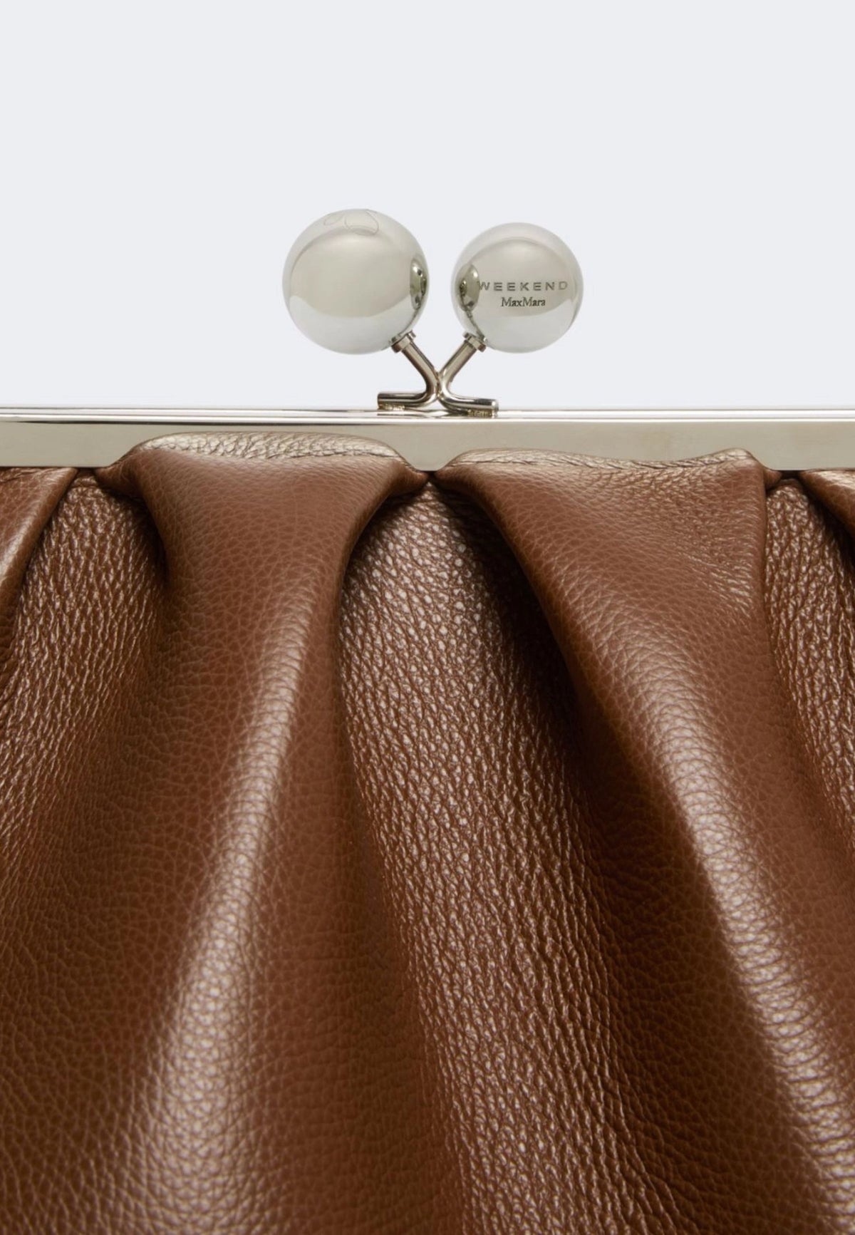 Weekend Max Mara - Pasticcino Bag XXL WKABAMBOLA in pelle 