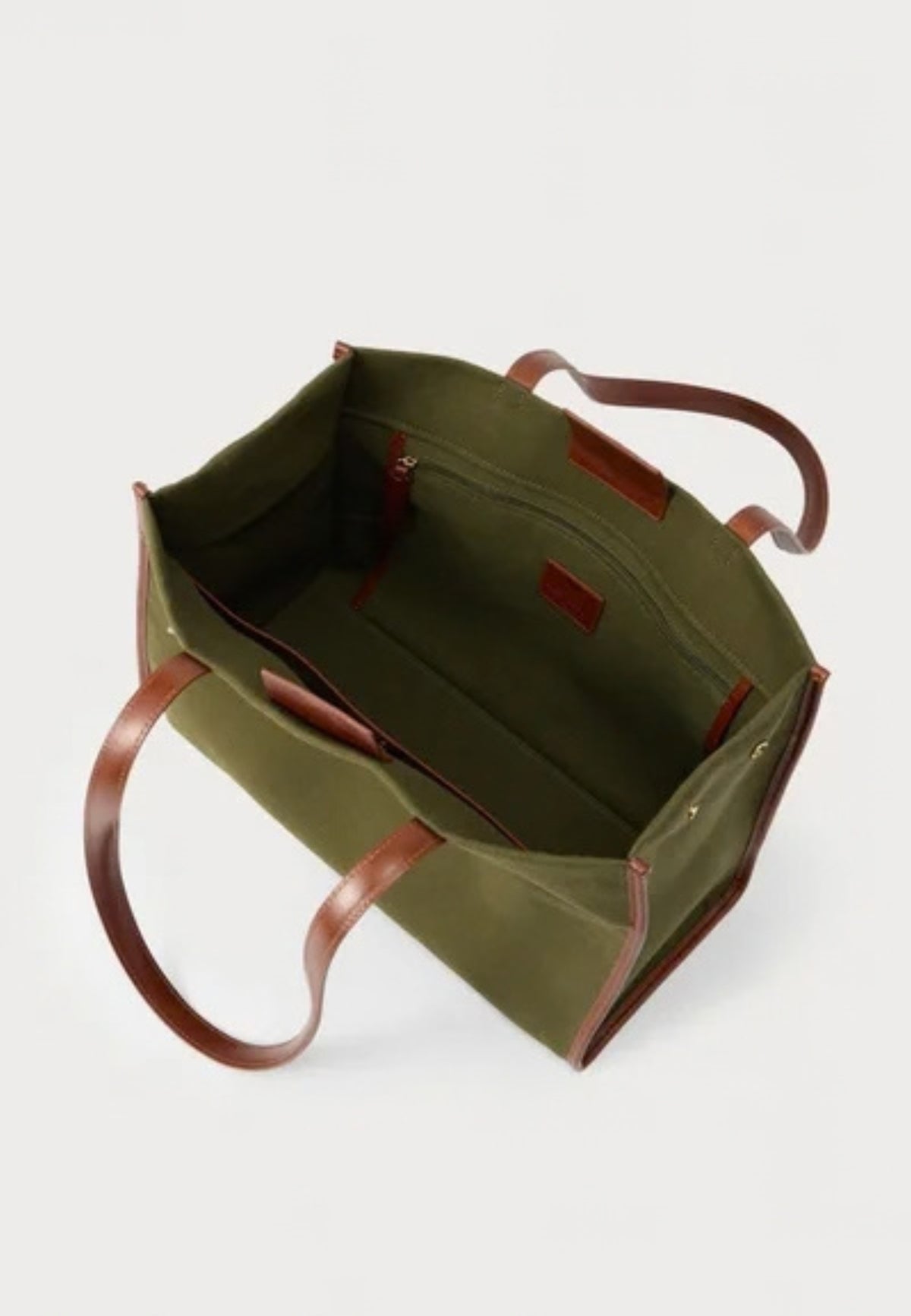 WEEKEND MAX MARA ACANDORE - Shopping Bag verde kaki 