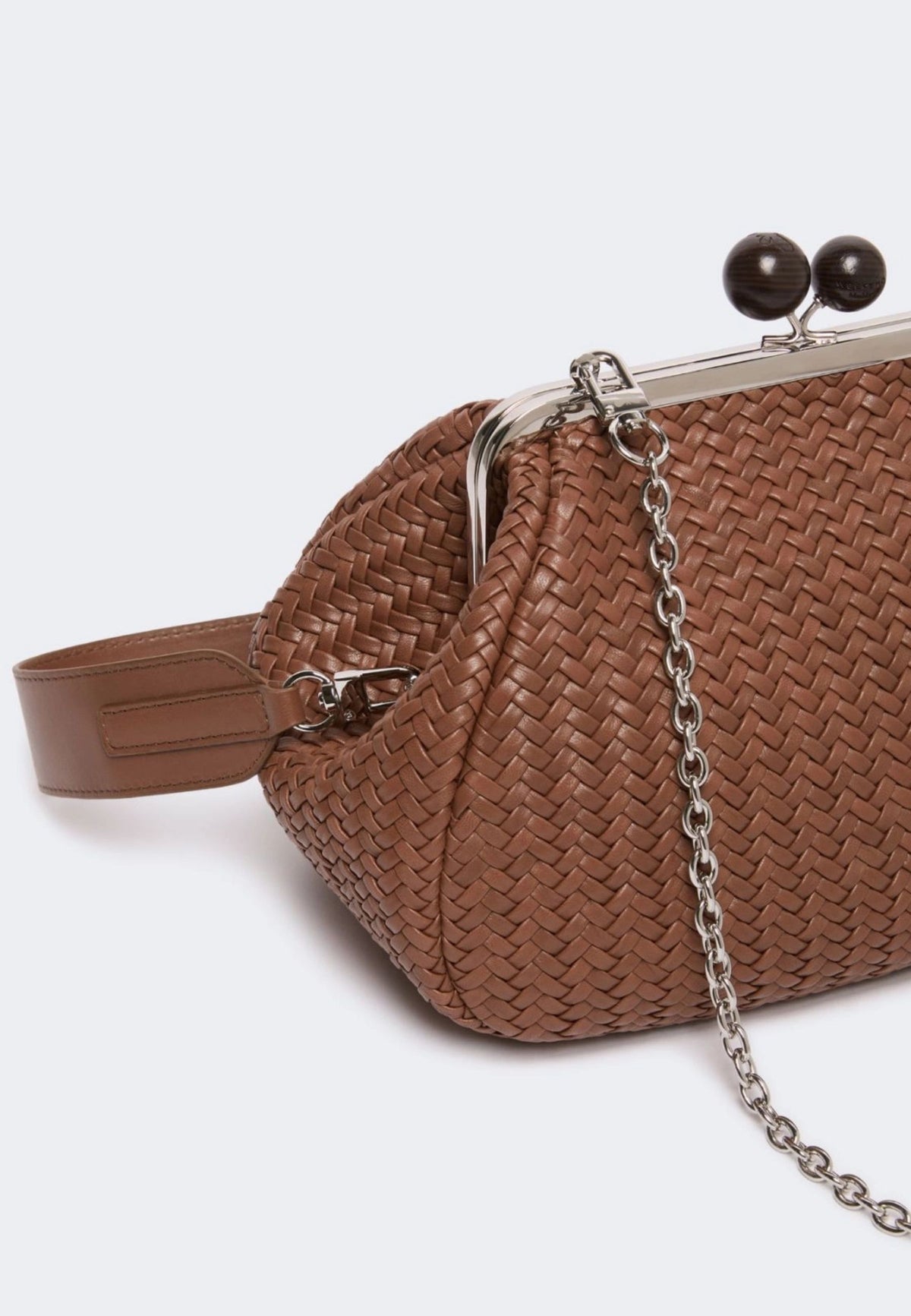 Weekend Max Mara - Pasticcino Bag Medium WKAFRE in pelle intrecciata 