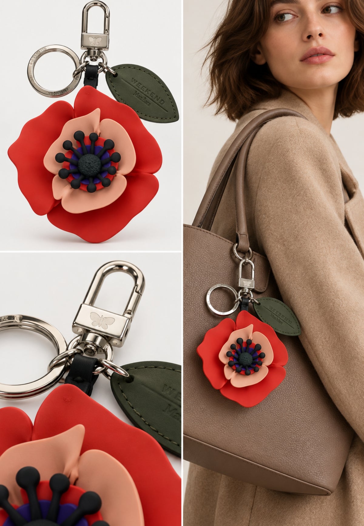 WEEKEND MAX MARA - PORTACHIAVI FIORE 