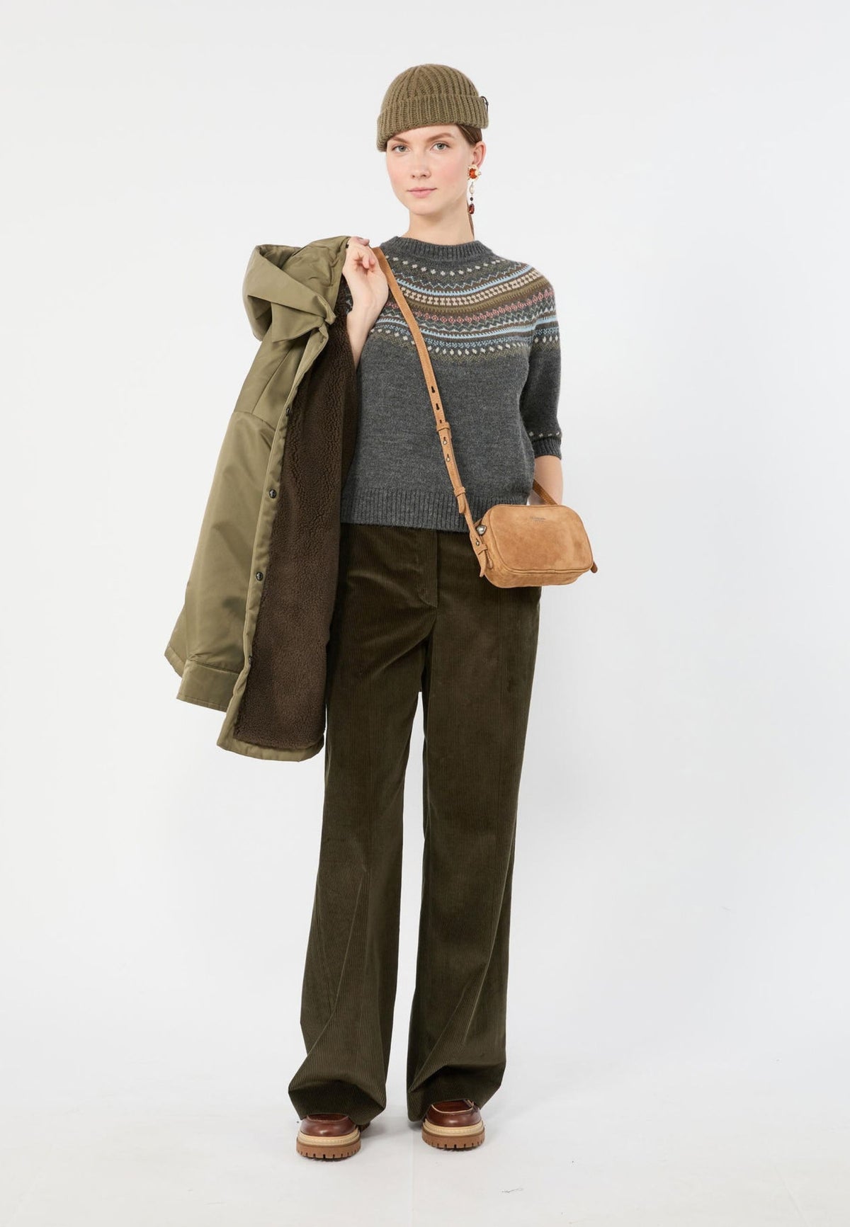 Weekend Max Mara - Maglia Jacquard in Misto Alpaca e Lana 