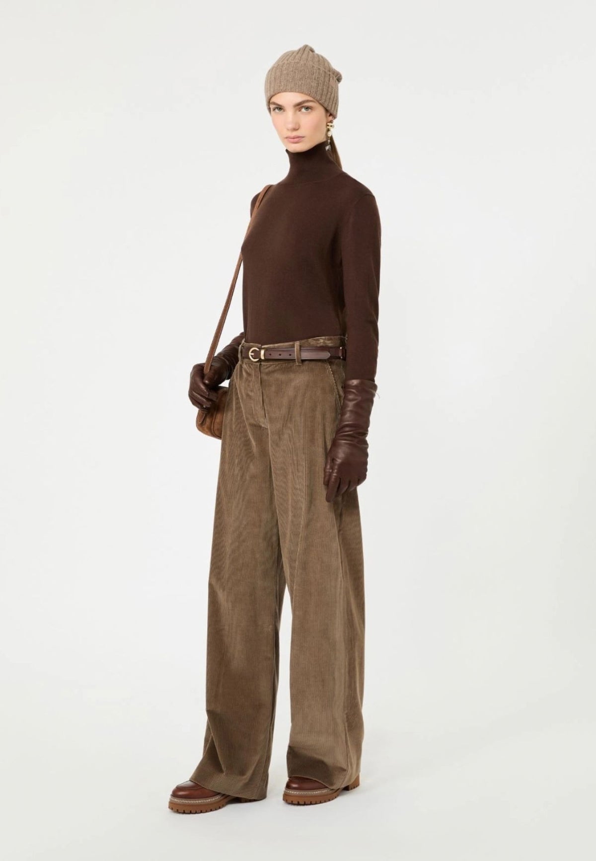 Weekend Max Mara - Maglia Dolcevita in Seta e Lana 