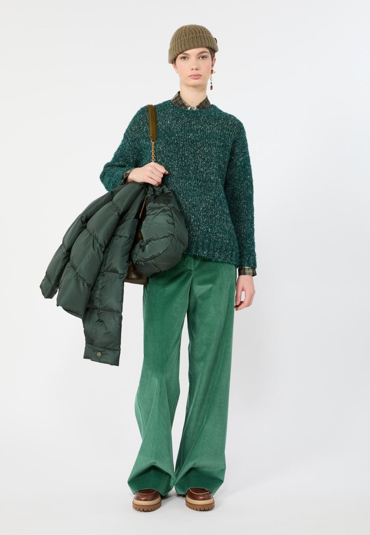 Weekend Max Mara - Piumino Corto Antigoccia con Cappuccio 