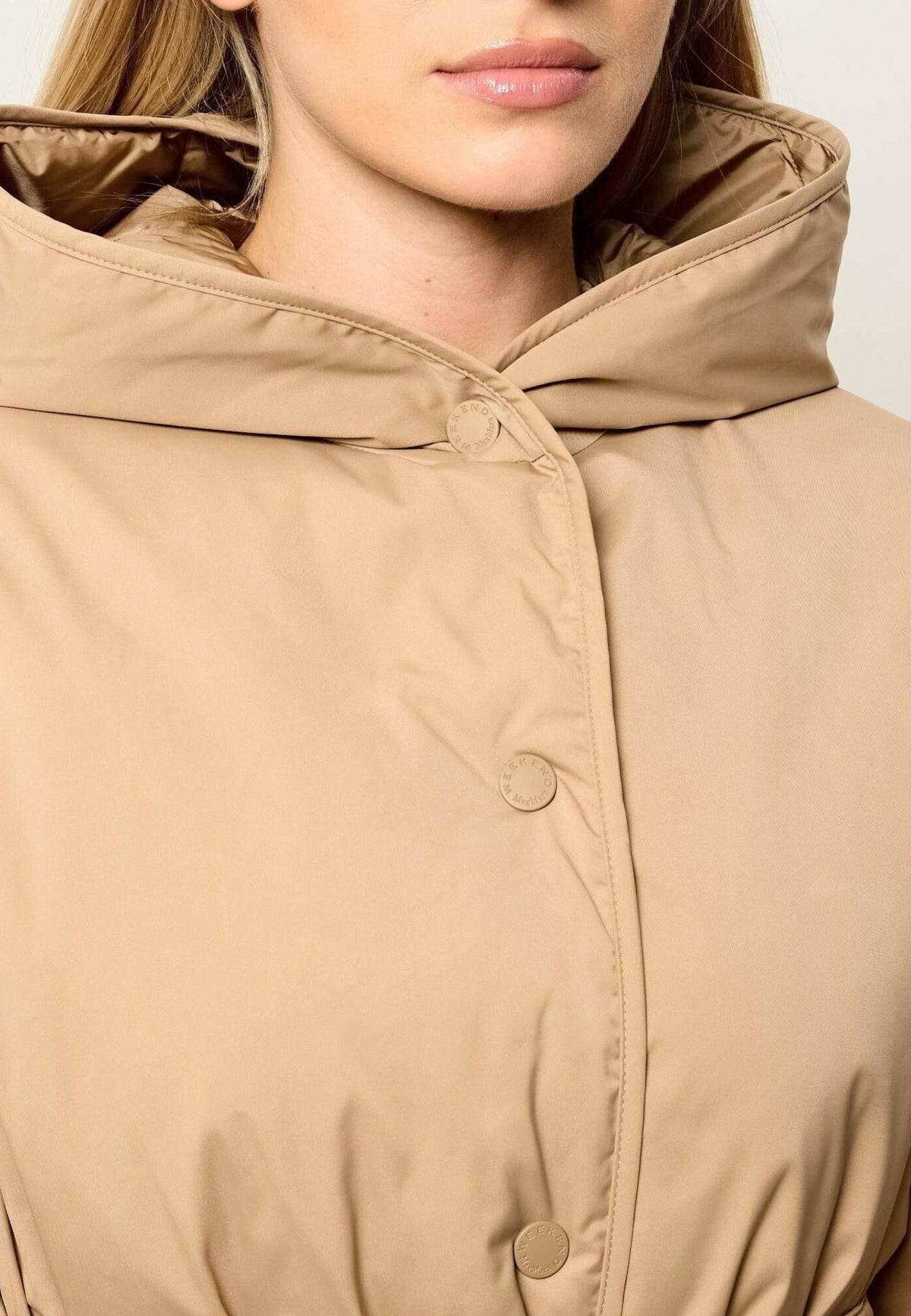 Weekend Max Mara - Piumino reversibile in twill tecnico - Cammello 