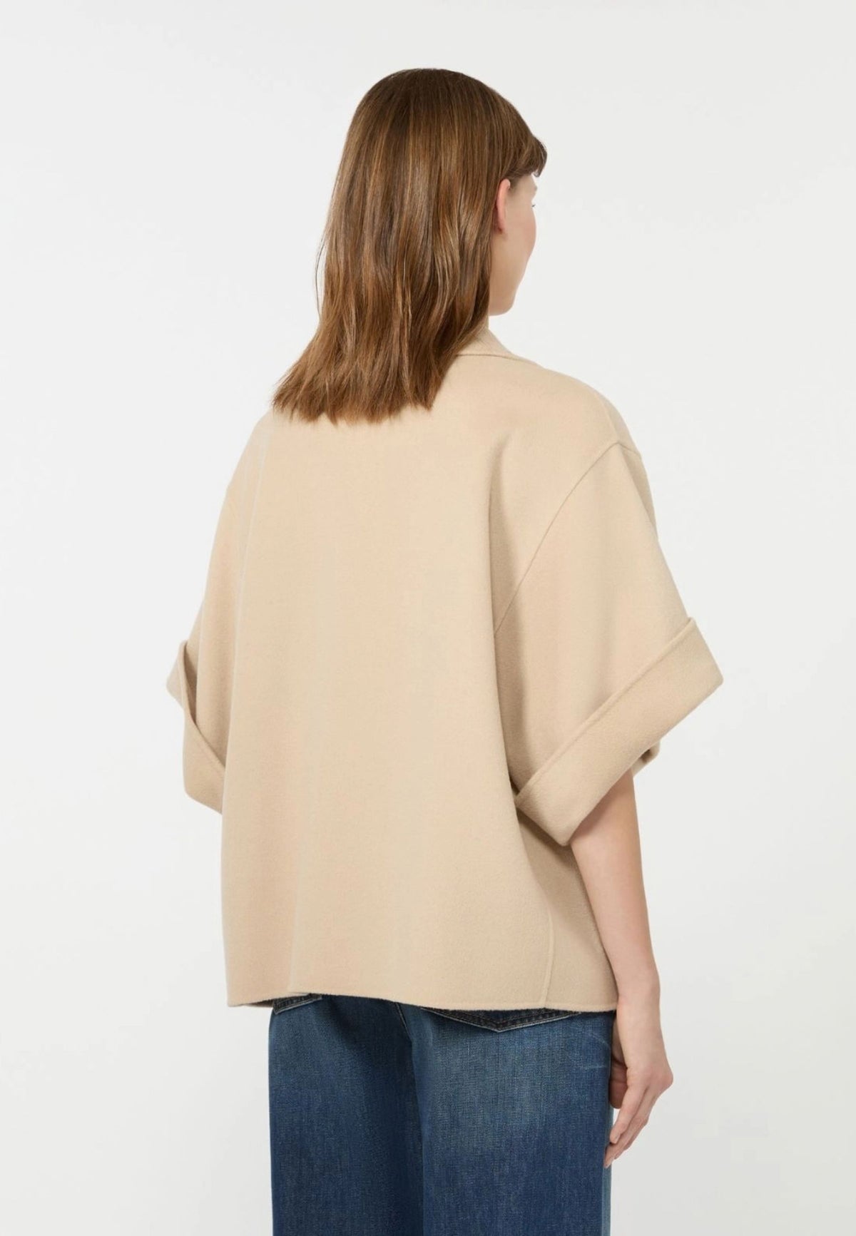 Weekend Max Mara - Cappotto Corto Doppiopetto in Pura Lana 