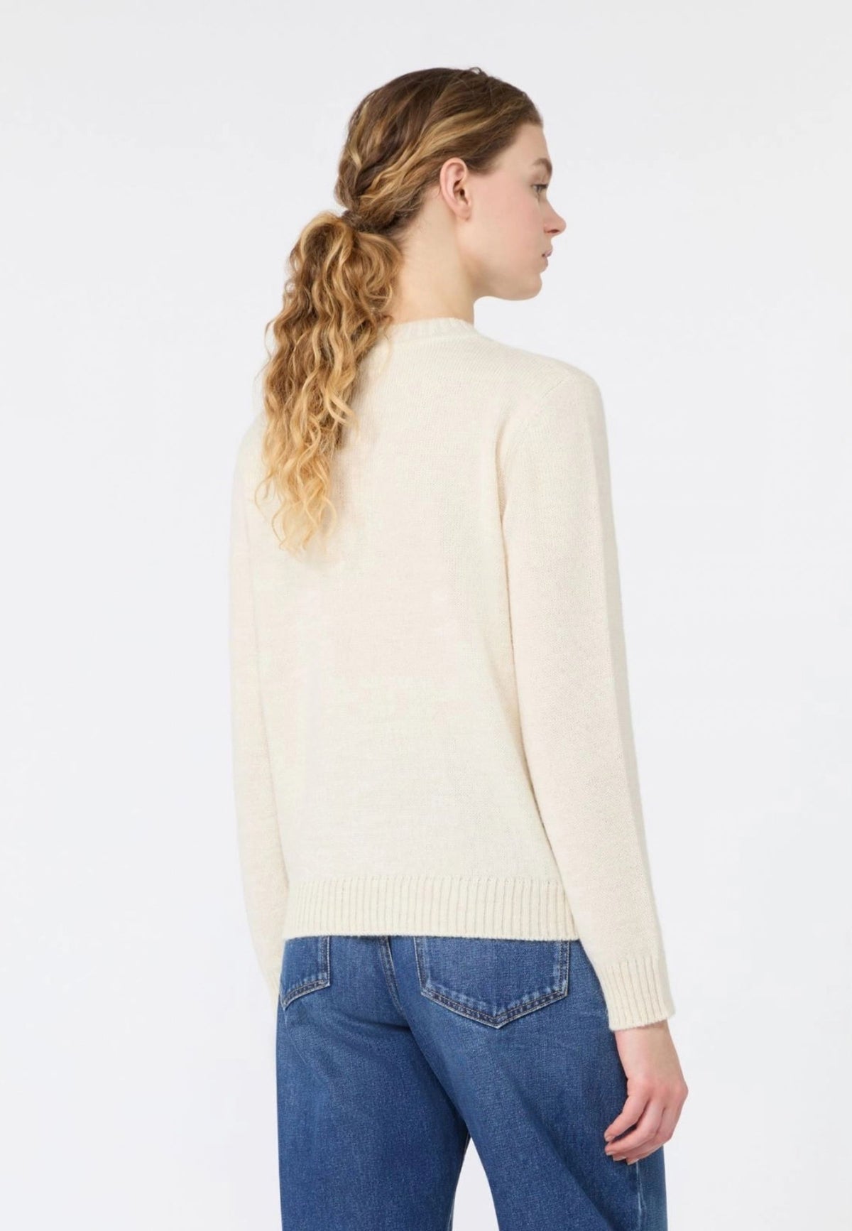 Weekend Max Mara - Maglia Girocollo in Misto Alpaca e Lana 