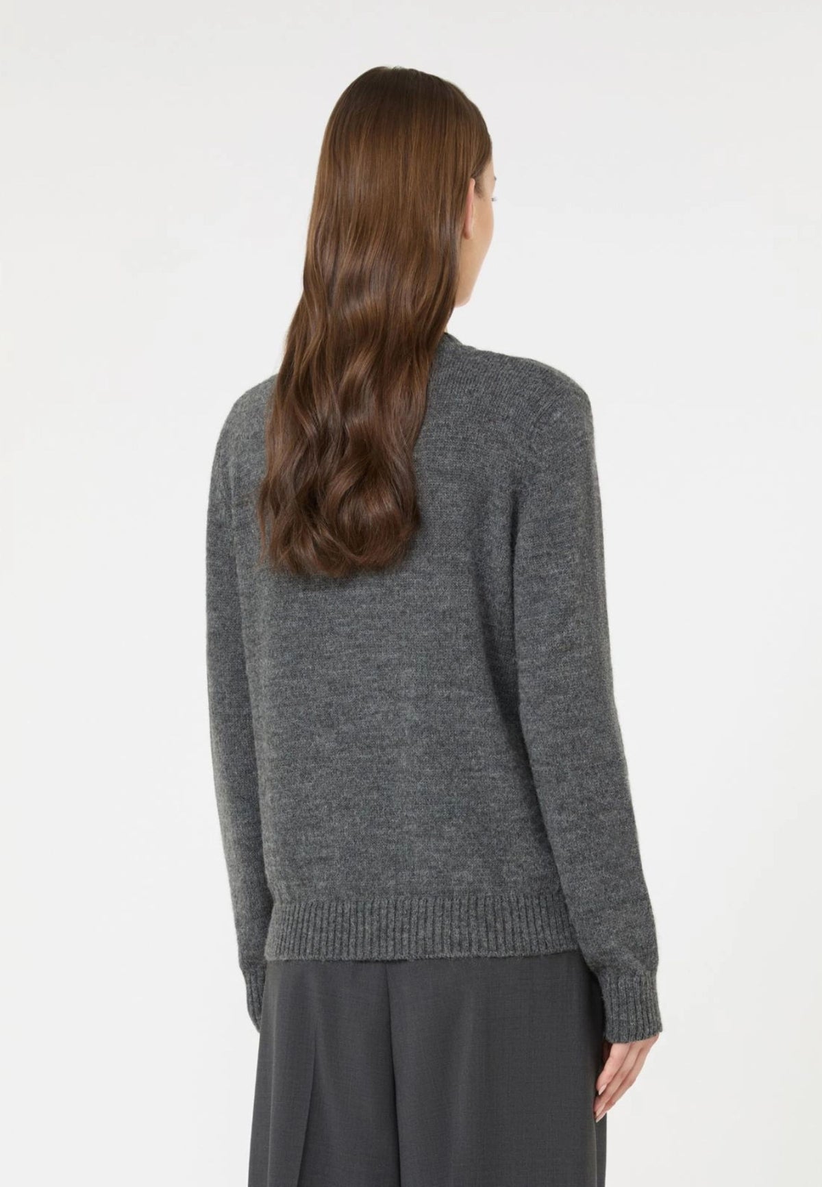 Weekend Max Mara - Maglia Girocollo in Misto Alpaca e Lana 