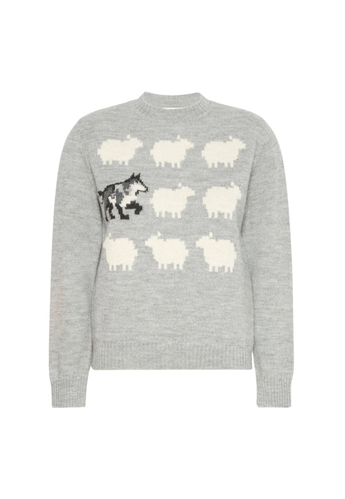 Weekend Max Mara - Maglia Girocollo in Misto Alpaca e Lana 