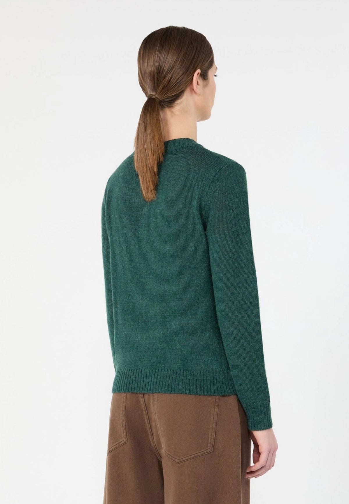Weekend Max Mara - Maglia Girocollo in Misto Alpaca e Lana 