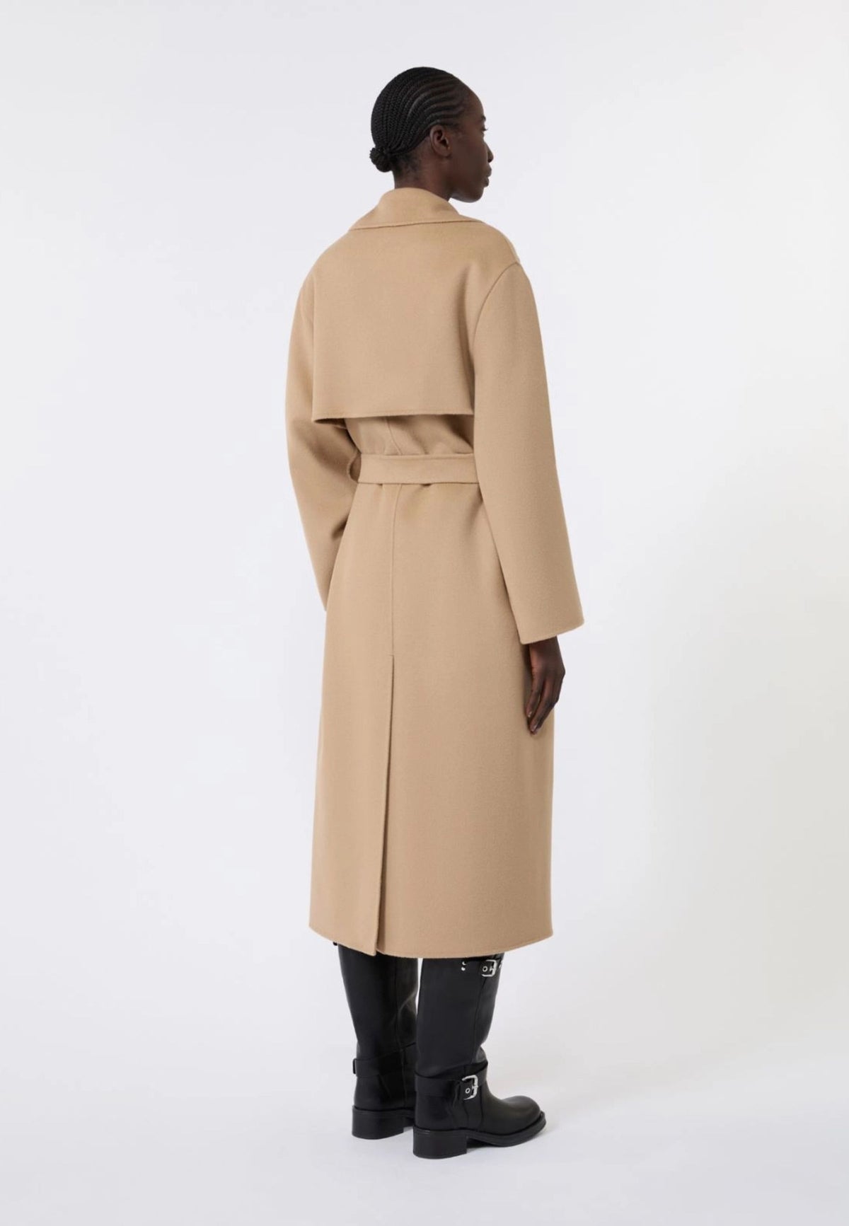 Weekend Max Mara - Cappotto Lungo a Vestaglia in Lana 