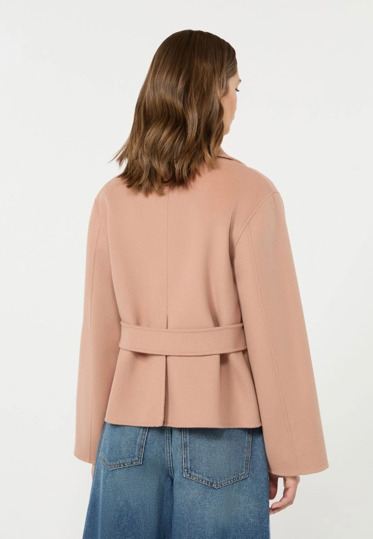 Weekend Max Mara - Giacca Cropped in Doppio Tessuto di Lana 