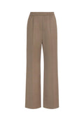 Weekend Max Mara - Pantalone Dritto in Batavia di Lana Stretch