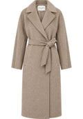 Weekend Max Mara - Cappotto Lungo in Pura Lana con Cintura