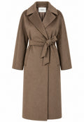 Weekend Max Mara - Cappotto Lungo in Pura Lana con Cintura
