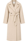 Weekend Max Mara - Cappotto Lungo in Pura Lana con Cintura