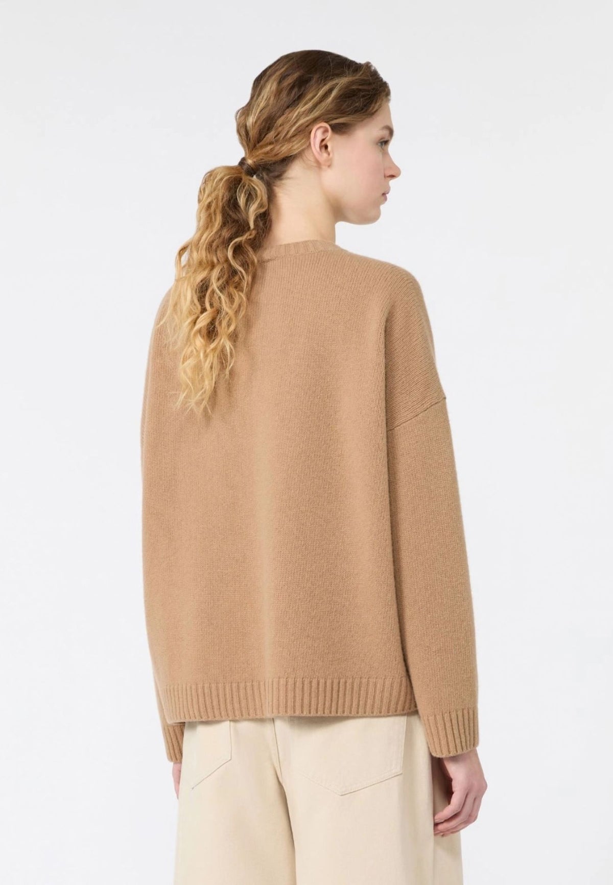 Weekend Max Mara - Maglia Girocollo in Pura Lana 