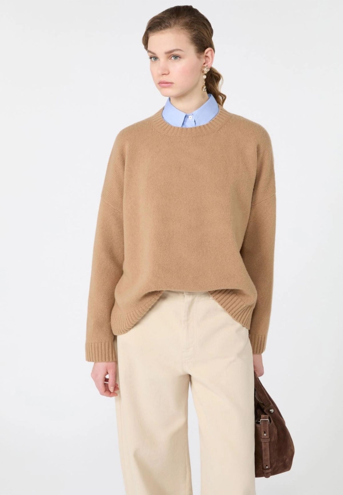 Weekend Max Mara - Maglia Girocollo in Pura Lana 