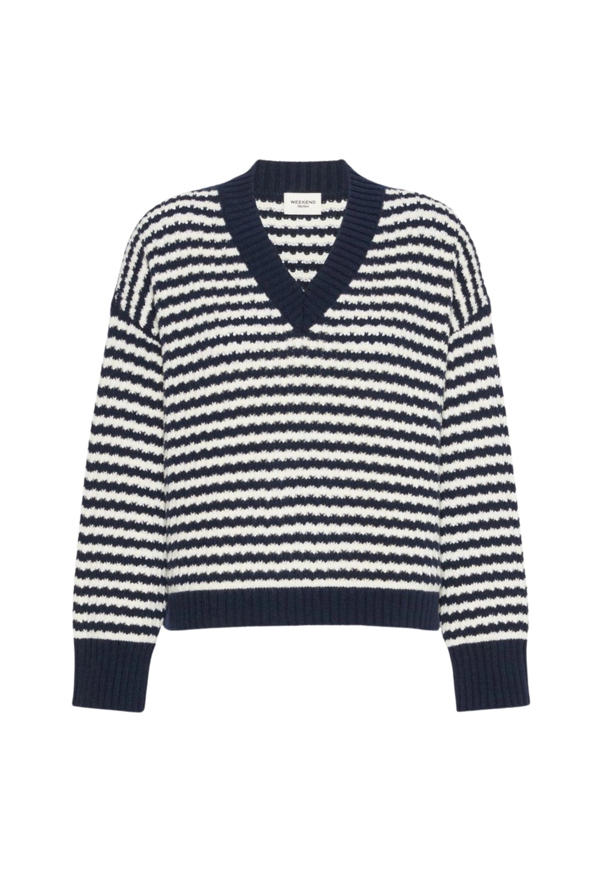 Weekend Max Mara - Maglia Scollo a V in Pura Lana 