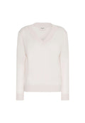Weekend Max Mara - Maglia Scollo a V in Lana, Seta e Cashmere