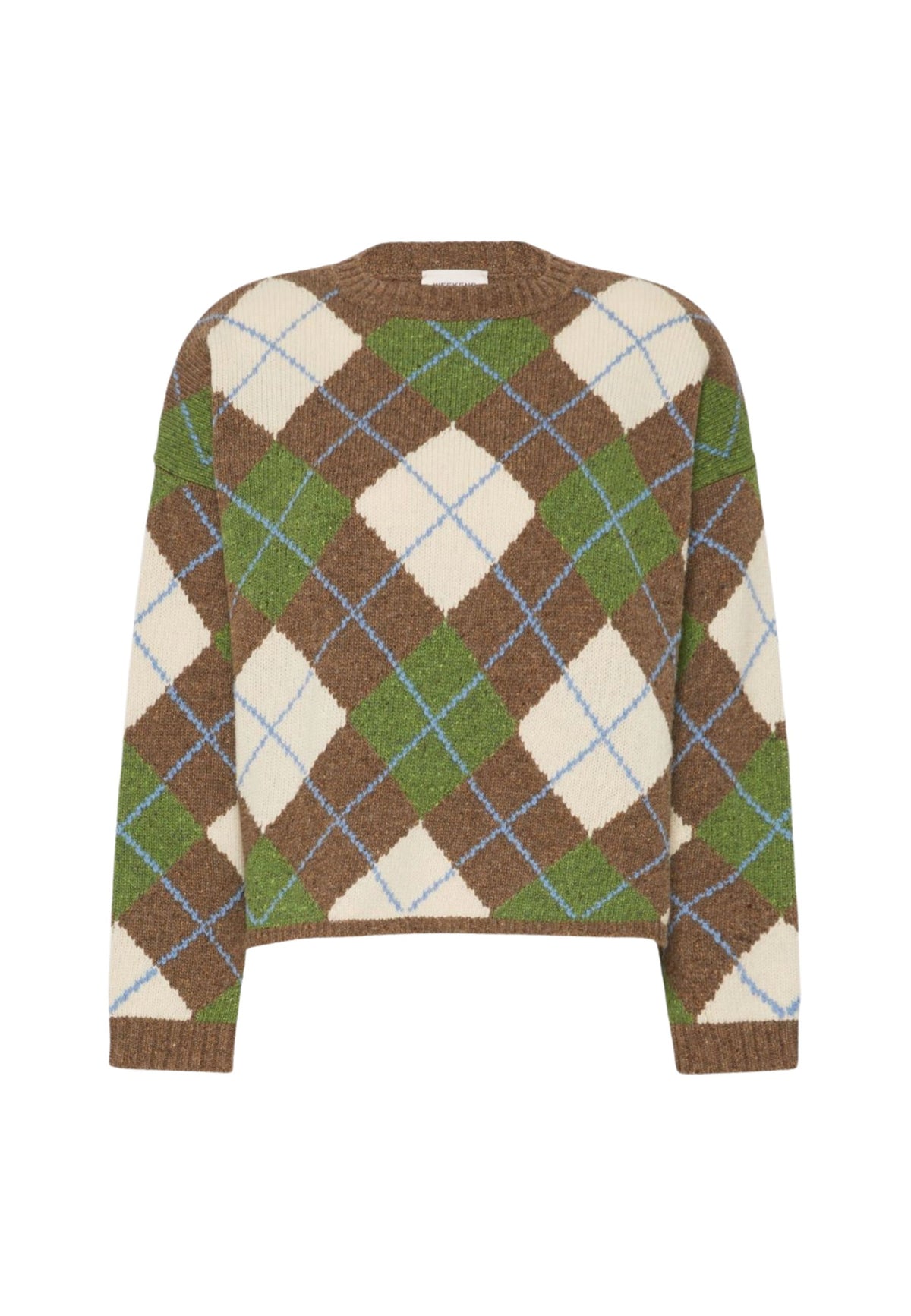 Weekend Max Mara - Maglia Argyle in Lana e Seta 