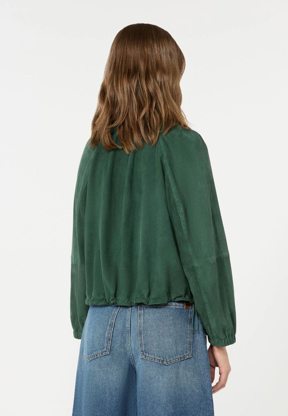 Weekend Max Mara - Giacca in Suede con Coulisse 