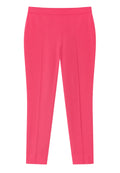 CLIPS - Coral pink cotton trousers